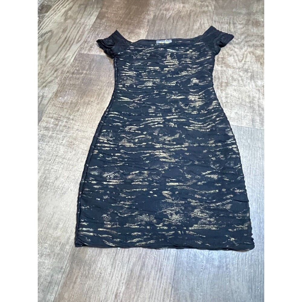 Brat Star Dress Womens XS Black